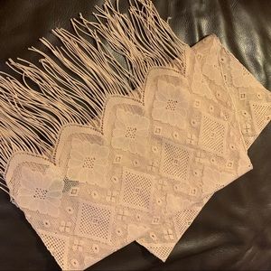 Lace Pattern Scarf